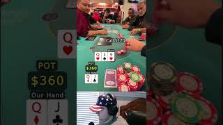 Would you play this hand? #poker #pokerstars #texasholdem #casino #casinogamesonline