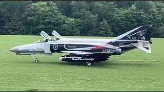 Impressive Giant Scale RC Phantom Jet at Joe Nall