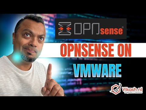 OPNsense Firewall on VMware with basic setup