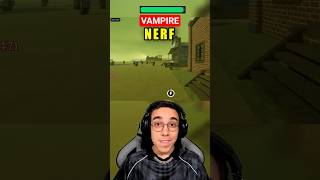 Vampire Nerfed - Roblox Dead Rails