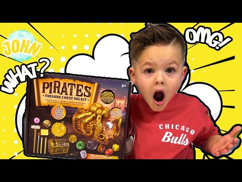 Ich öffne einen Piratenschatz I Spielzeug öffnen