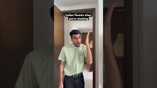Indian Parents When You’re Studying 😂 #shorts