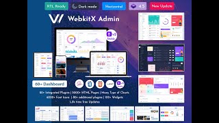 Webkit Responsive Admin Dashboard Template