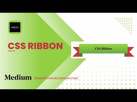 How to create Ribbon using HTML and CSS  #shorts #roblox