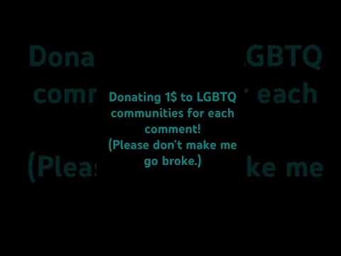 I feel generous today.