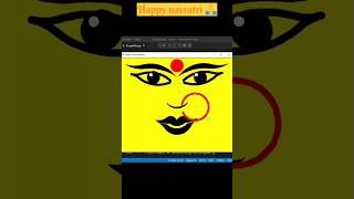 happy navratri using python turtle|happy navratri coding status #coding #shorts#python