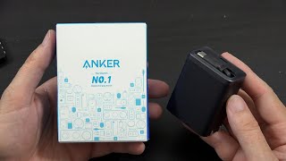 Anker Nano USB C Charger 35W 2-Port Compact Charger with Built-in InstaCord Retractable Cable