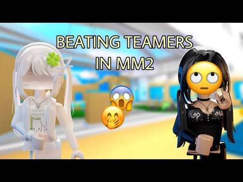 BEATING TEAMERS IN MM2 (Murder Mystery 2)