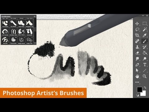245 Photoshop Brushes for Digital Artists from GrutBrushes (Art Brushes Complete)