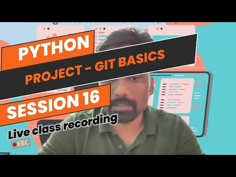Python | How to use git | Session 16