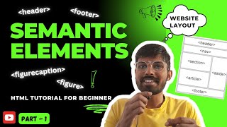 Why Semantic Elements are Used? | HTML Tutorial #coding #programming #webdevelopment
