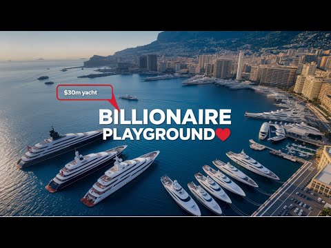 Monaco’s Billionaire Playground - Where Yachts Outshine Mansions