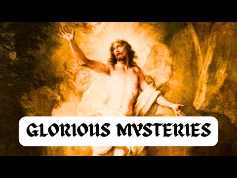 Fast Rosary TODAY with Sacred Art - Glorious Mysteries (Wed. & Sun.) Catholic Prayers