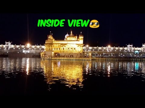 Golden temple Amritsar |  Harmandir sahib gurudwara| inside view of temple | night view of temple