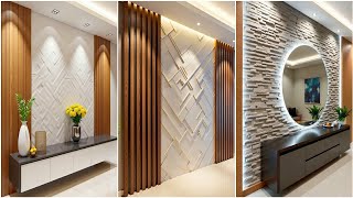 Stunning 100 Modern Wall Decoration Ideas 2026 Trending Living Room Wall Cladding & Interior Designs