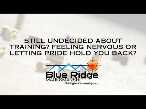 PSA from Kevin: Still undecided about training? Feeling nervous or letting pride hold you back?