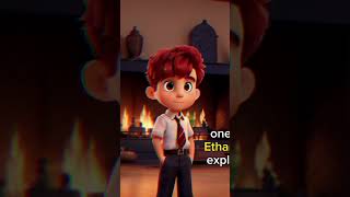 The Boy Who Tamed the Creature in the Fireplace! Part #1 #kidfairytale #fairytaletwist