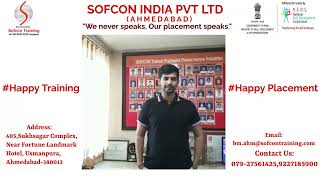 PLC SCADA Training After Engineering | Amit Vaghadiya Feedback | Sofcon Ahmedabad