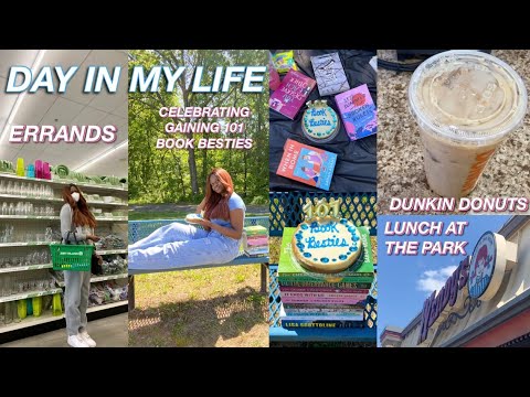 VLOG: Day In My Life (errands, celebrating 101 book besties, lunch, etc.)