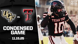 UCF vs. #6 Texas Tech Condensed Game | 2025 Big 12 Football