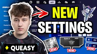 Queasy Reveals NEW Fortnite Settings! 🏆 (FNCS GLOBAL CHAMPION)