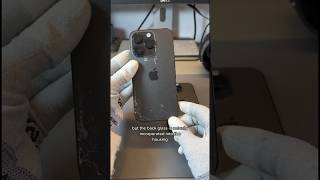 Broken rear glass on your iPhone? This is the repair you’d require.