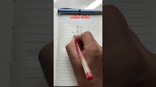 Math hack| math trick #mathtricks #mathhack #mathhacks