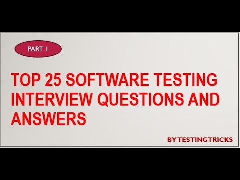 Software testing important questions | Software testing questions and answers