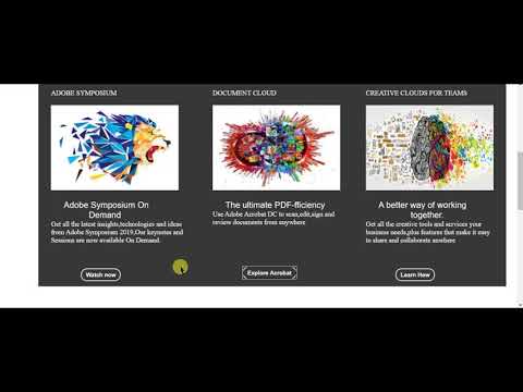 Simple HTML & CSS website front-end