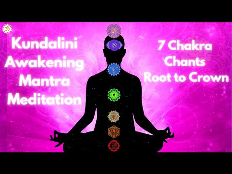 Quick 7 Chakra Beej Mantra Meditation | ~ 3 Minutes Per Chakra |  Kundalini Seed Mantra Chanting