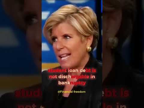 About college loans | Suze Orman.                                          #shorts #short #viral