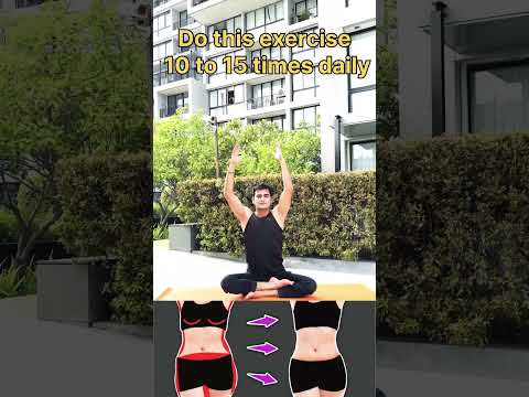 Do these exercises for reduce belly. #bellyfat #weightloss #youtubeshorts #viral #yoga #fit #shorts