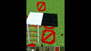 How to make table in Minecraft #shorts #minecraft