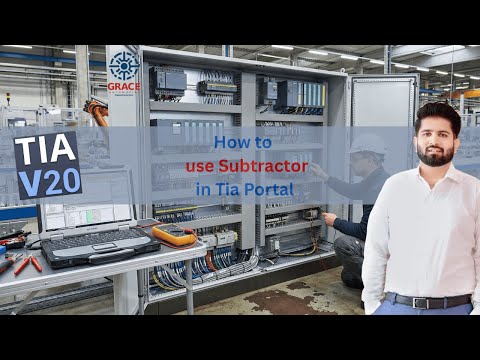 How to use Subtractor in TIA Portal