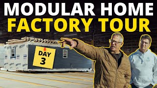 Modular Homes Built in 5 Days - See How in this Factory Tour