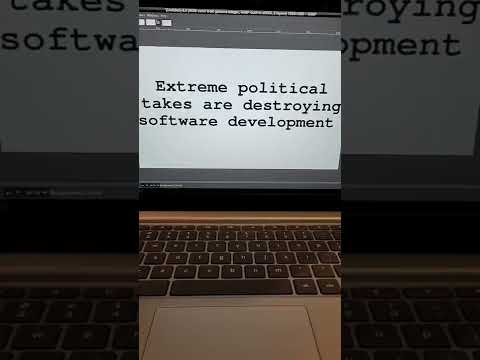 Politics have RUINED software development #shorts