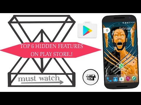 Top 6 Hidden Features on your play store Take a look This video must be watch..!