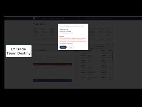 L7 Trade Team Destiny   How to Setup Automatic Trading
