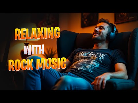Relax with rock music on the weekend after a stressful working day