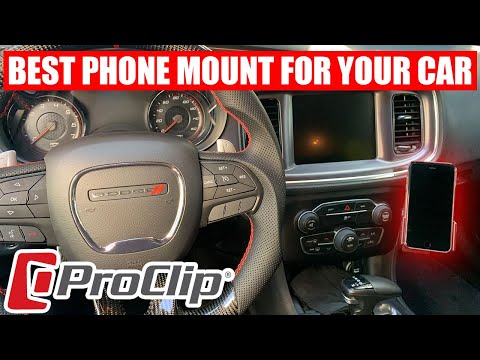 The best phone mount for your Dodge Charger - ProClip install