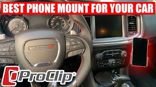 The best phone mount for your Dodge Charger - ProClip install