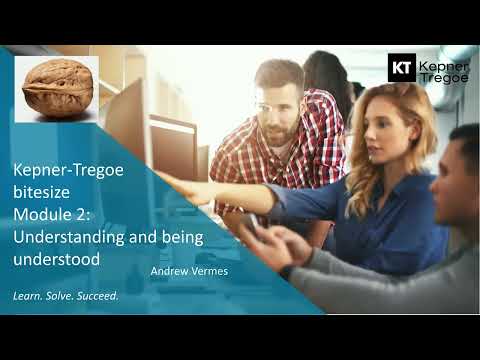 Module 2: Being understood - sharing concerns effectively