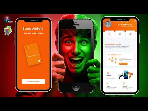 📢💲 Aplicativo de Banco Feito no Android Studio e Navegação Entre Telas ➕ Figma💲💲