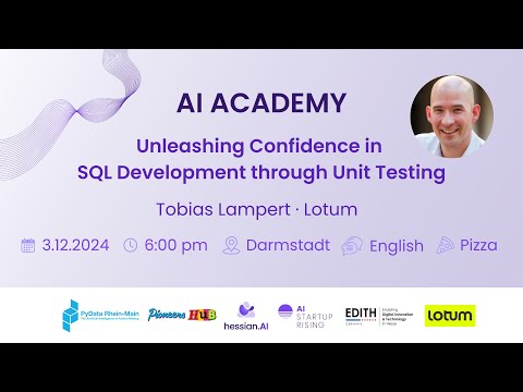 Unleashing Confidence in SQL Development through Unit Testing I Tobias Lampert I Lotum