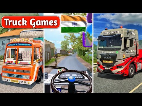 TOP 4 BEST INDIA Truck Simulator Games | Best Made In India  Truck Games