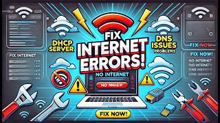 Fix No DHCP Server & DNS & Other Connectvity Errors On Windows 11/10/8 ?