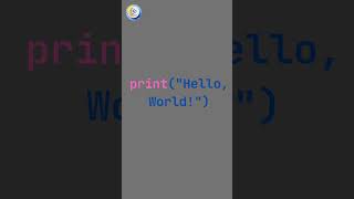 Your 1st Python Program in 10 Seconds 🚀 #Shorts""Python in 1 Minute: Hello World! 🐍