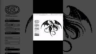 BDFM tool #designfamilymarket #antidesign #pixelart #dithering #pixelgraphics #tools