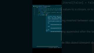 😱Text based adventure game in python. #coding #programming #python #vscode #viral #trending #shorts