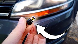 VW Golf MK7 (5G) front LED indicators (H21W BAY9S)